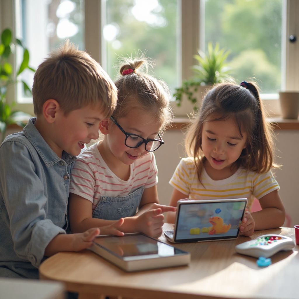 Children Testing Games